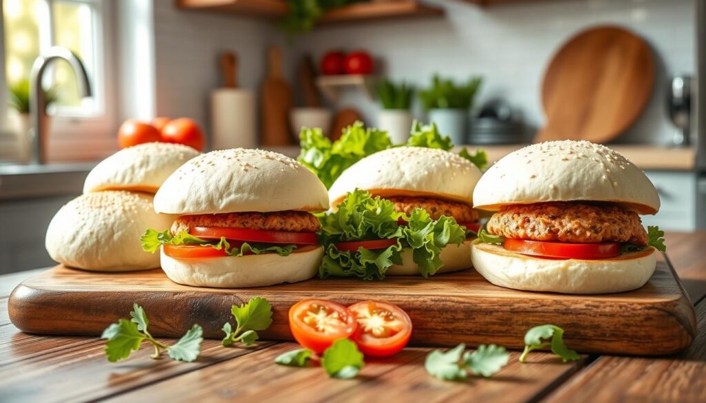 egg white burger buns recipe