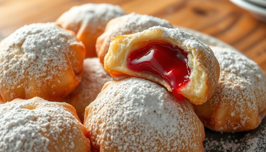 french jelly filled beignets