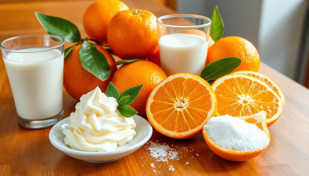 orange cream smoothie ingredients