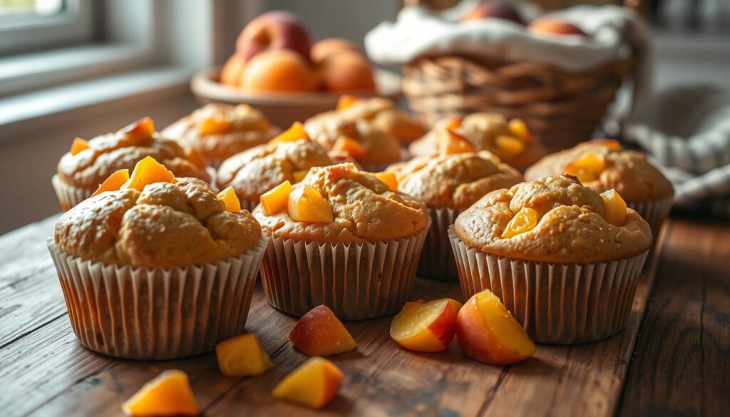 peach muffins