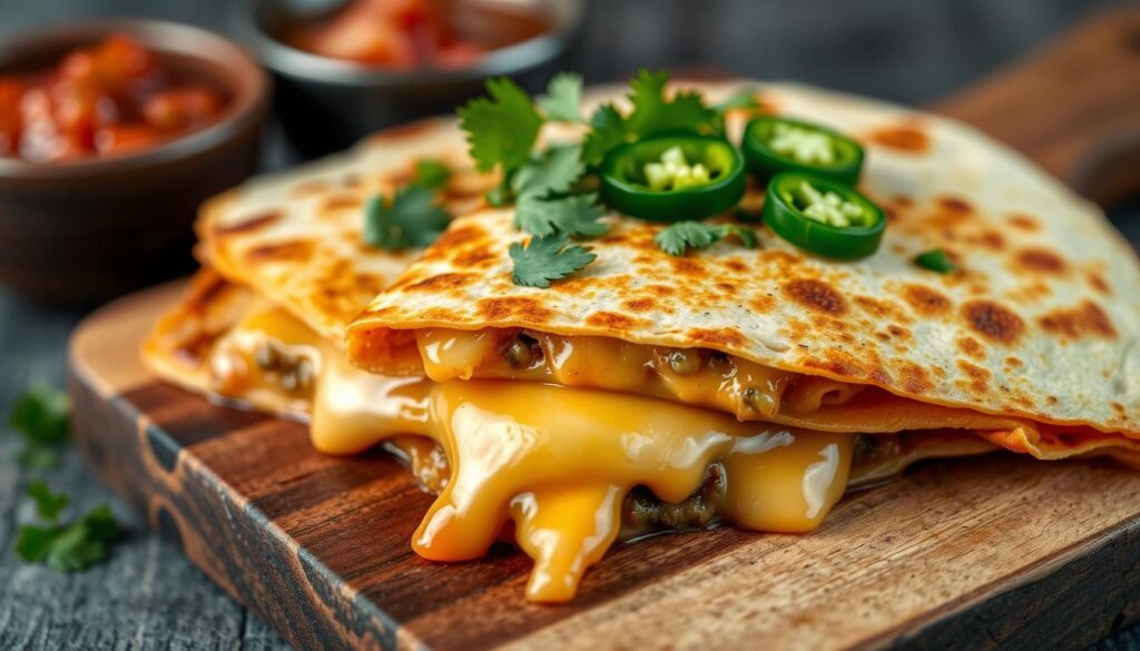 cheesy tortilla snack