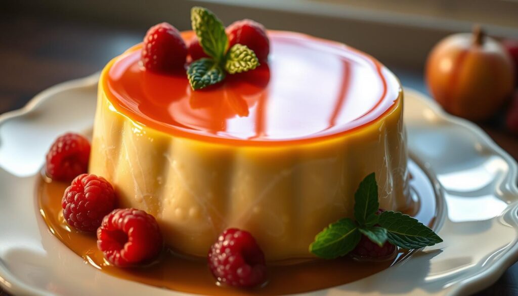 flan de queso